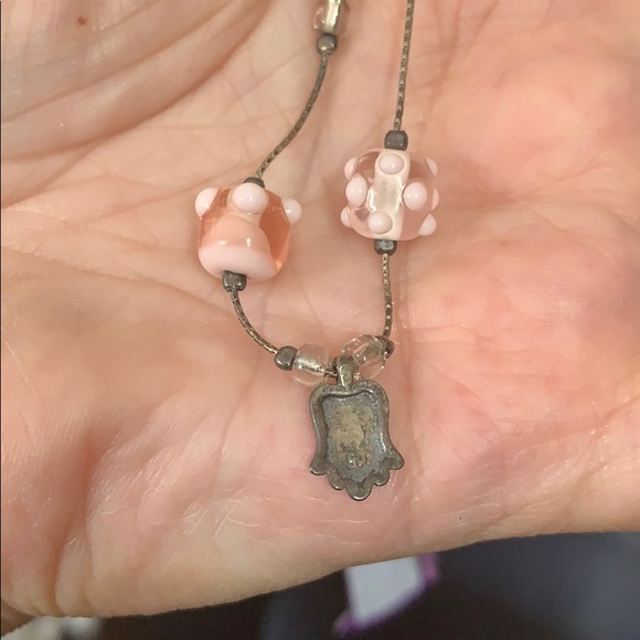 Jewish Adaya Necklace with Hamsa Pendant - Picture 5 of 6